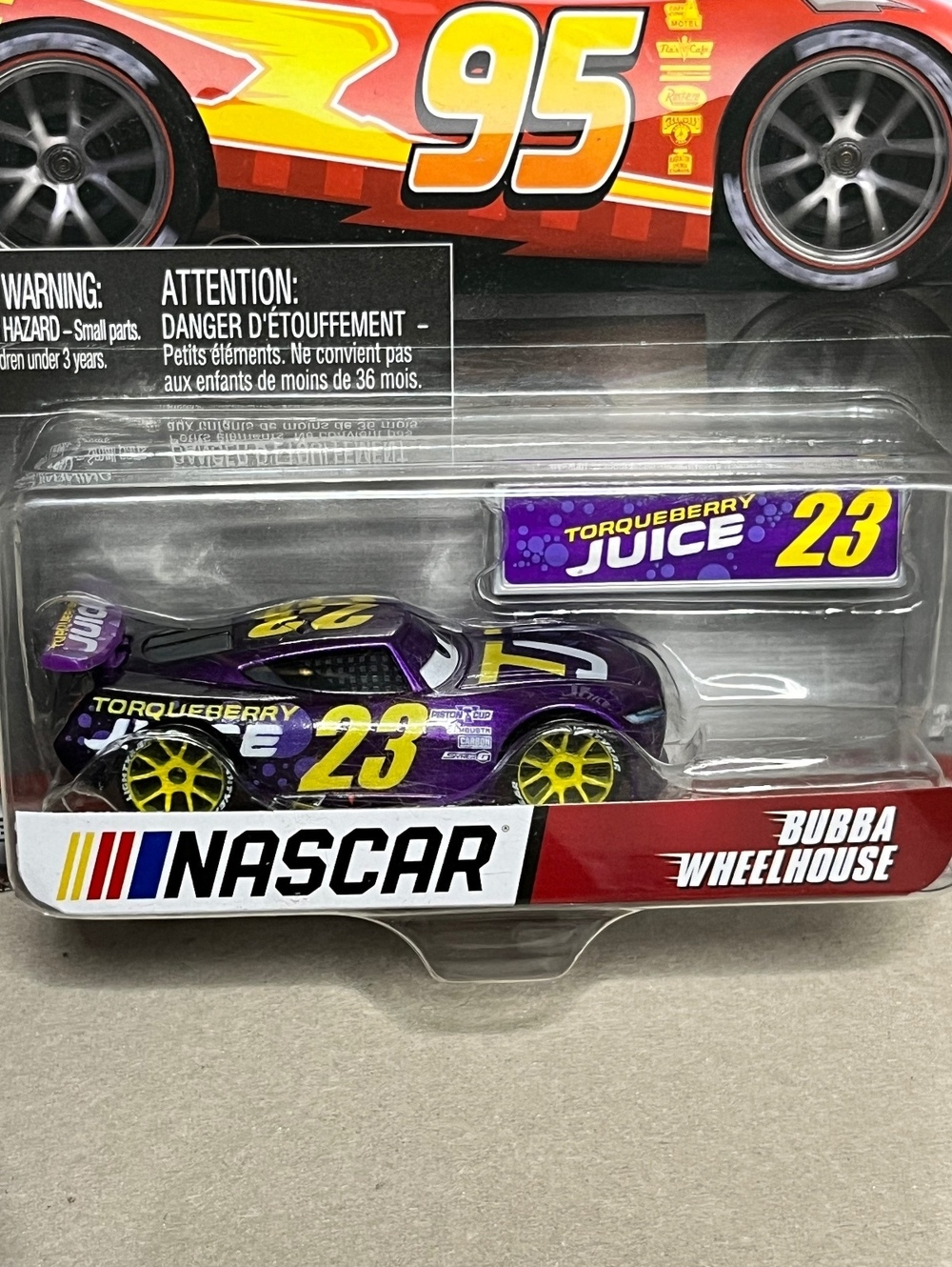 Disney Pixar Cars NASCAR Bubba Wheelhouse Diecast Car Toy - Picture 2 of 3
